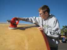 Buffing the hatch