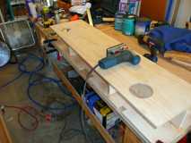 cutting holes for speakers for interior cabinet