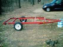 HF Trailer - After axle modification