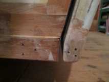 Draw Latch Holes Marked