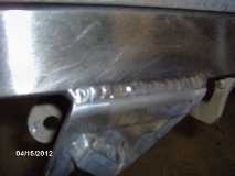 Curb Side Spring Hgr Weld Outside