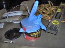 Protecting Karl's Grease From Saw Dust