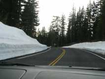 Cascade lakes in late May