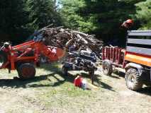 firewood prep.