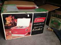 Coleman Cooler with box