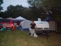 Jena at Winfield - My first solo campout. 09/09