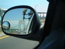 Crossing the George Washington Bridge.