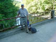 Hiking at Eckerts Bridge