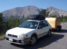 previous tow vehicle, Subaru Outback Impreza Sport