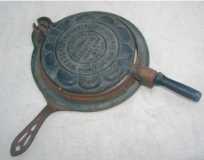 Waffle Iron. Heart-shaped Rosette. . Western Importing.a