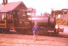 Andrew at the Talyllyn Railway c1960