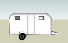 sketchup trailer