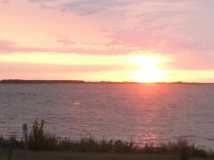 Sunrise on Lake Audubon ND
