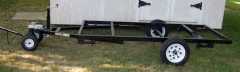 Trailer with new axle and extended to 9 feet and 3 quarter inches - 2012-07-01