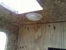 118 Ceiling Light In Cabin