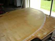 fiberglass over sidewall