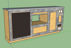 Kitchen Cabinet SketchUp