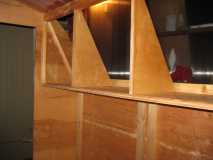 front Bulkhead shelves