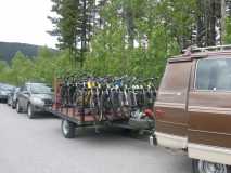 16 bike trailer