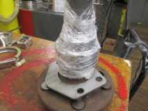 Axle Bearing Wrapped