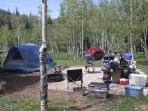 Camping at Navajo Lake