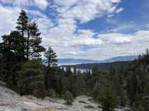 Trail Shot over Lake Tahoe Area
