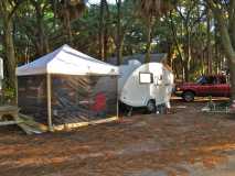 Site 54 not area 51 Hunting Island