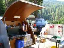 Galley with camp kitchen