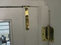 Slide That Secures Door Jamb