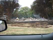 Propane explosion burned 4 homes