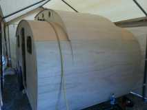 roof skin 1st layer completed