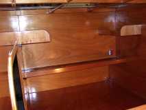 Interior Shelving, looking Aft