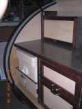 Ice Box and 'Breadbox' Upper Cabinet