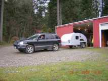 Gypsy leaving garage for first time