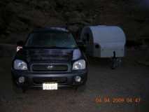 gallo campground at chaco canyon - snow