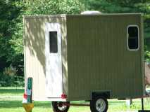 A homemade camper at Hueston Woods State Park