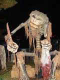 Another prop from Hueston Woods Halloween.  This would stand up to be 20 feet tall.  It was animatronic.